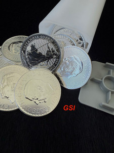 1 Oz Silver Coins - 2023 Britannia Mint tube of 25 coins 2