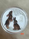 1 Oz Silver Coins - Colour Rabbit Perth Mint 2
