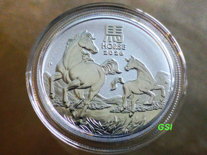 Products: 1/2 Oz Silver Coins - 2026 Lunar Horse Perth Mint 2