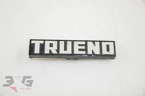 Toyota AE86 Sprinter Trueno Front Bumper Emblem Badge 83-87 Hachi