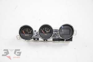 Interior: Nissan Z33 350Z RHD Center Console Upper Triple Gauge Set 02–Feb 07