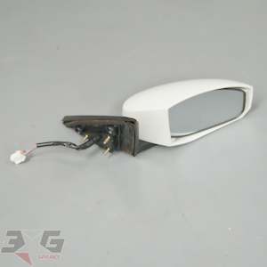 Nissan Z33 Fairlady Z 350Z RH RIGHT Door Electric Mirror 02-09 White