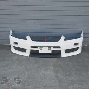 Exterior: Nissan R34 Skyline Altia Front Aero Bumper Kit GT-t 98-02