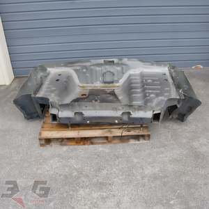 Exterior: Nissan R34 Skyline SEDAN Rear Boot Trunk Floor Panel Section Cut 98–02