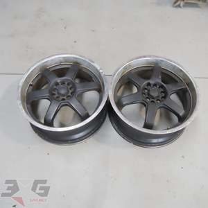 AKITA-455 18x7.5 +45 Alloy Wheel Pair 5x114.3 PCD