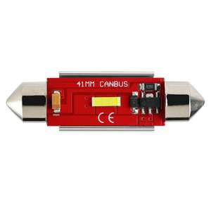 Lights Led Bulbs Festoon Bulbs: LED Festoon Bulbs White 41mm CANbus