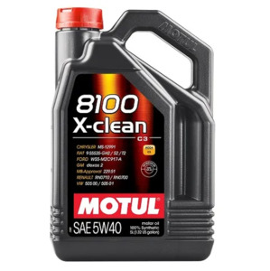 Sale: Motul 8100 X-CLEAN 5W40 GEN2 5L