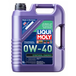 Lubs Fluids Engine Oil Liqui Moly: Liqui Moly Synthoil Energy 0w40 5L