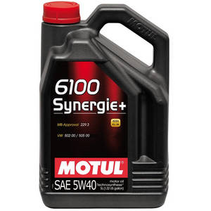 Lubs Fluids Engine Oil Motul: Motul 6100 Synergie+ 5w40 5L