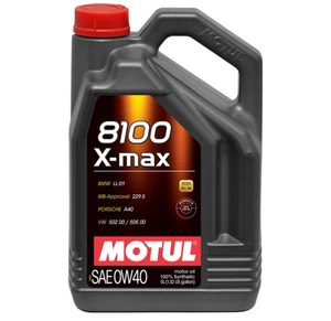 Lubs Fluids Engine Oil Motul: Motul 8100 X-Max 0w40 5L