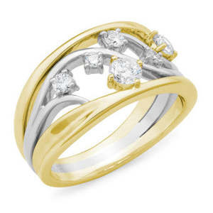 Lab Grown Diamond Floral Inspired Ring