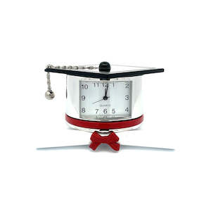 Giftware: Graduation Cap and Scroll Desk Clock