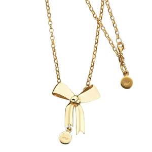Karen Walker Bow Pendant in 9ct Gold
