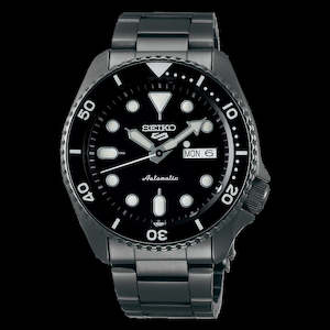 Seiko 5 SRPD65K1 All in Black 100mt Automatic