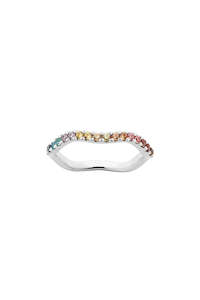 Karen Walker Expressionist Ring Silver
