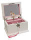 White Children's Musical Jewellery Box
