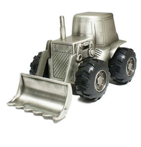 Pewter Digger/Tractor money box