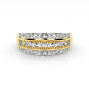 Rings: Lab Grown Diamond Dress Ring TDW=0.50ct