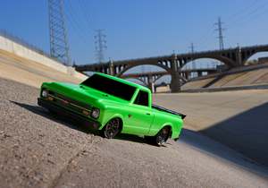 Trucks Cars: Traxxas 94076-4 - 1967 Chevrolet C10: 1/10 Drag Slash RTR With TSM
