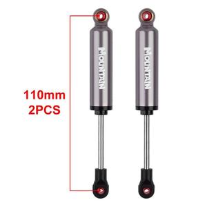 Trucks Cars: 2pcs Built-in Spring 110mm Shock Absorber Damper - Grey, Red