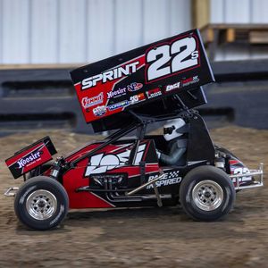 22S Sprint, RTR with Battery and Charger, Red: 1/10 2WD by LOSI