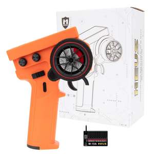 Scx24 Parts And Accessories: MEUS Racing ME-8B RC Transmitter 8CH 2.4GHz & Receiver with Coach Mode for 1/8 1/10 1/18 1/24