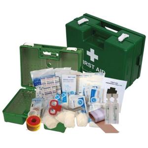Products: 12 Person Industrial First Aid Kit – Medium Wall Mount Box for NZ Workplaces
