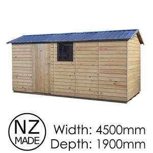 Extra Large Sheds (4m + ): Pinehaven Haast Timber Garden Shed