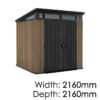 Keter Venetian 7×7 Outdoor Storage Shed