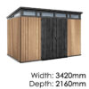Keter Venetian 11×7 Outdoor Storage Shed