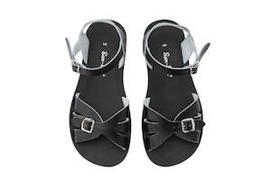 Saltwater Sandals: Saltwater Boardwalk Black