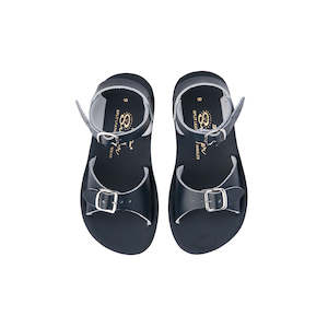 Saltwater Sandals: Saltwater Surfer Navy Kids