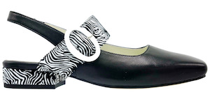 Belle Scarpe Rescue Black Zebra