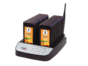 Products: Guest Paging System – Base with 16 Receivers Guest Paging Systems