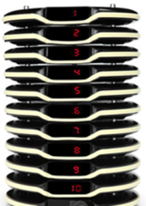 Round Receivers 10 Pack Guest Paging Systems