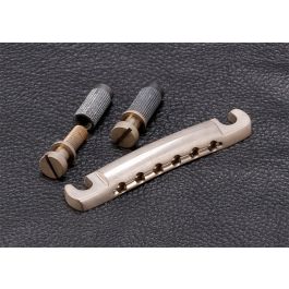 Products: Gotoh Relic Aluminium Stop Tailpiece - Aged Nickel