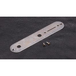 Gotoh Relic Telecaster Control Plate - Aged Chrome