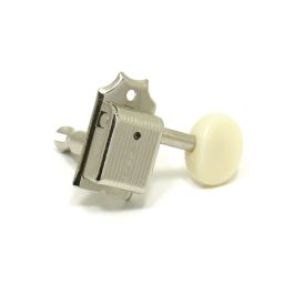 Products: Genuine Kluson 6 in Line Plastic Button Tuners - Nickel