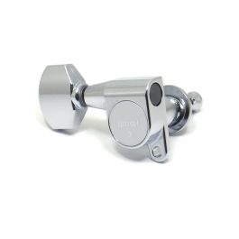 Gotoh SG360 Left Hand 'Schaller Style' Tuners - 6 in Line - Chrome