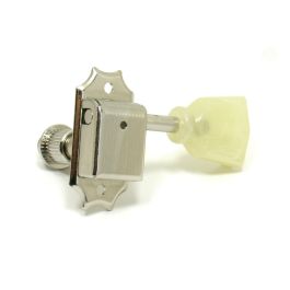 Genuine Kluson 3 a Side Keystone Button Tuners - Nickel