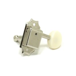 Products: Genuine Kluson 3 a Side Plastic Button Tuners - Nickel