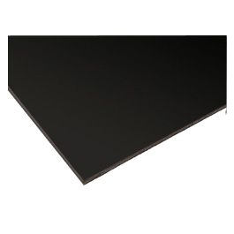 Products: Large Pickguard Blank Sheet - Black 1 Ply