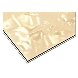 Large Pickguard Blank Sheet - Parchment Pearloid