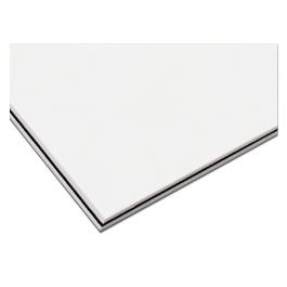 Products: Large Pickguard Blank Sheet - White 3 Ply