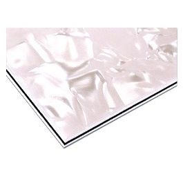 Large Pickguard Blank Sheet – White Pearl 3 Ply