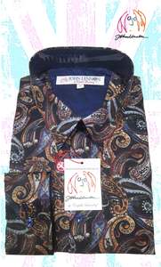 John Lennon L/S Shirt - Paisley Multi
