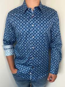 English Laundry: JL L/S Shirt - Grecian Blues