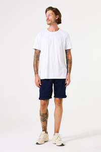 Mens Shorts: Chino Short - Deep Ink