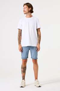 Rocko Bermuda Short - Stone Blue