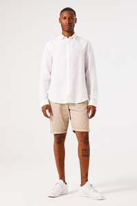 Mens Shorts: Chino Short - Sand